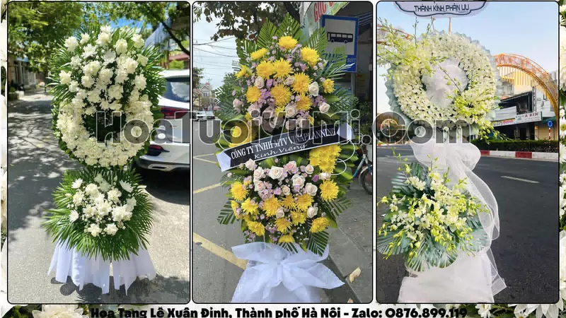 Đặt Vòng Hoa Đám Tang Tại Phường Xuân Đỉnh, Hà Nội