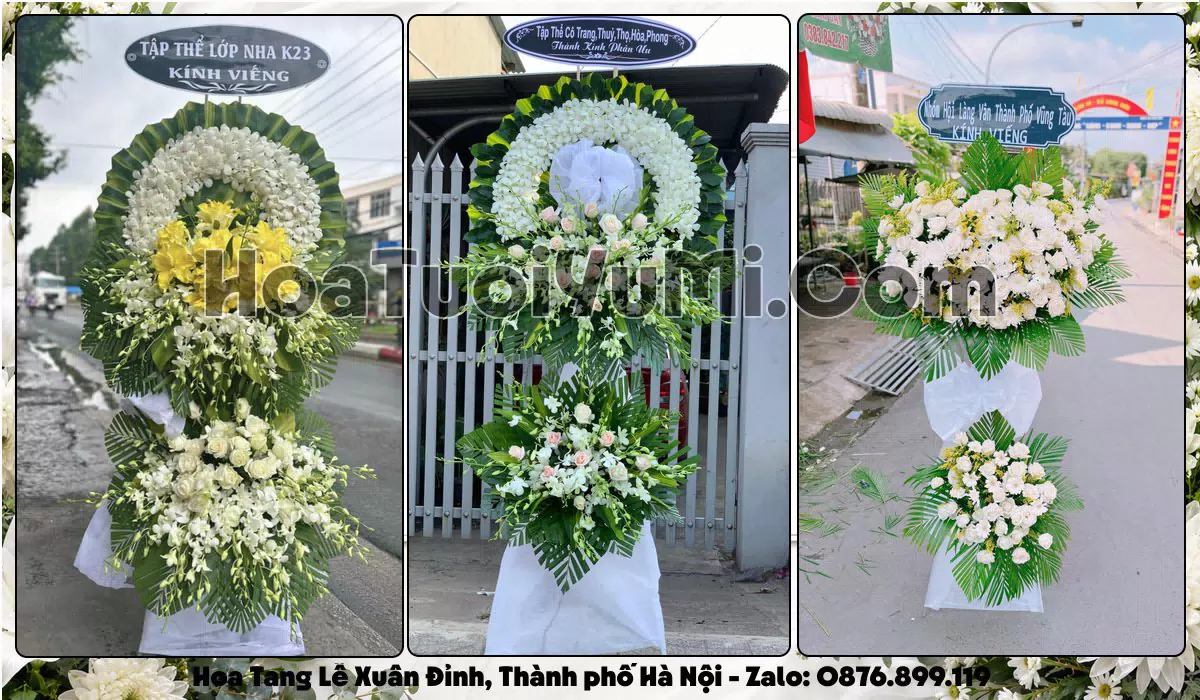Kệ hoa tang lễ giao tận nơi tại Phường Xuân Đỉnh